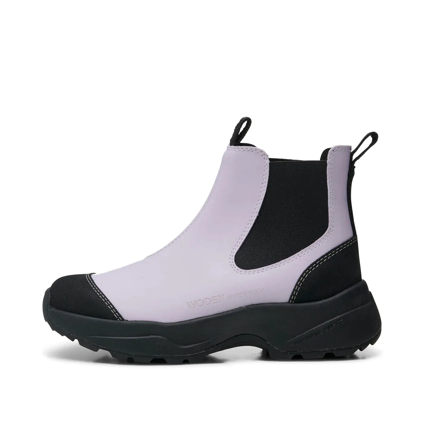Woden - Siri Warm Waterproof in Smoked Lavender