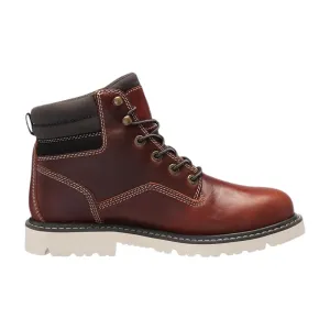 Wolverine Men's Revival 6" Waterproof Industrial Boot – Rust, Durable, Cushioned, Slip-Resistant Work Boot