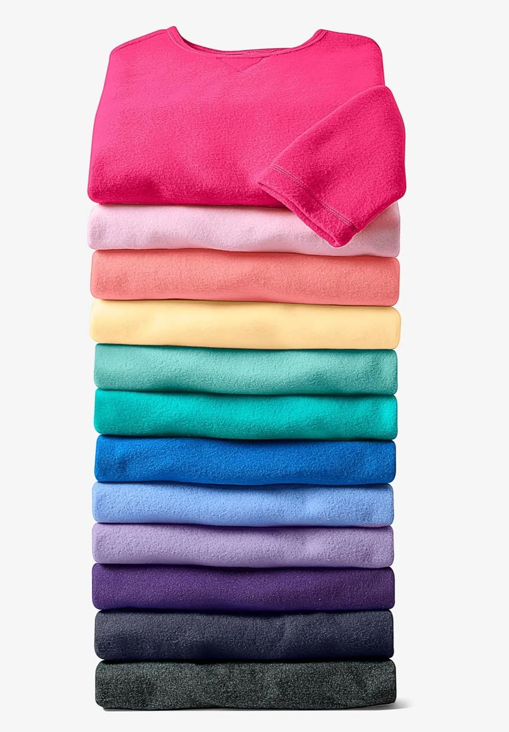 Woman Within Plus Size Sherpa Sweatshirt