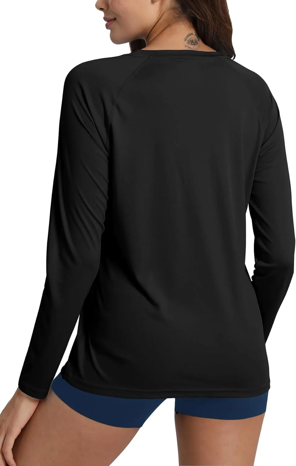 Women's UPF 50  Rash Guard Long Sleeve Sun Protection UV SPF Shirts Lightweight Swim Cool T-Shirts