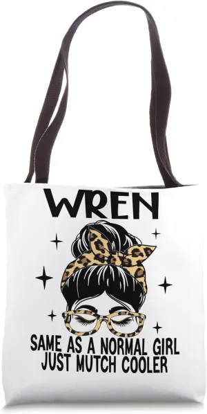 WREN Costume Cute Definition Personalized Name WREN Tote Bag