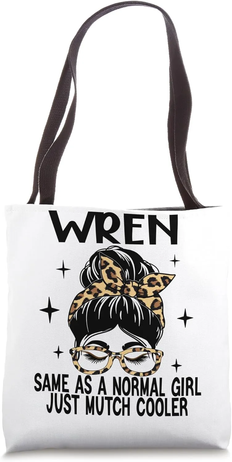 WREN Costume Cute Definition Personalized Name WREN Tote Bag