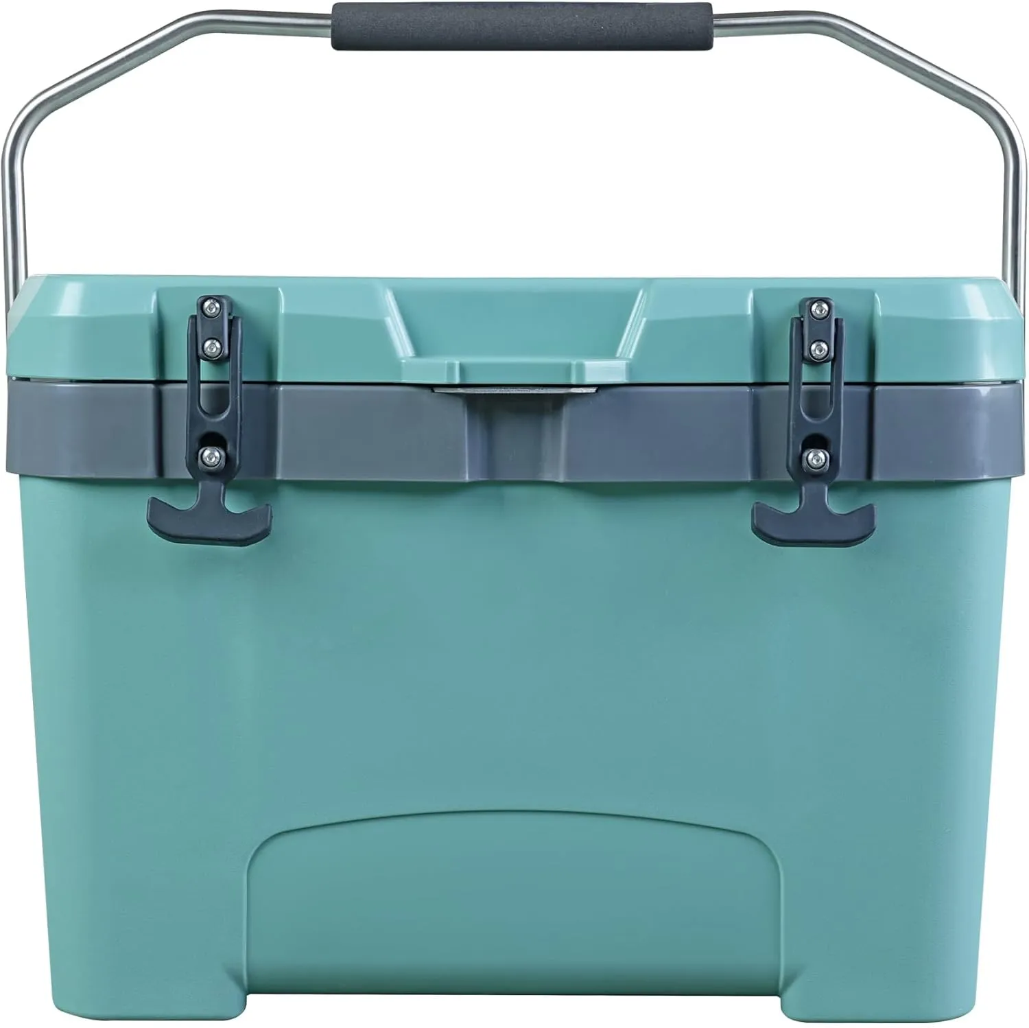 YELLOW JACKET 27 Quart Ice Cooler, Portable Ice Chest Hard Cooler Box with Retention Insulation and Heavy Duty Handle for Camping, Picnic, Beach, Drink, Beverage, Fishing