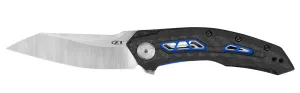 Zero Tolerance Original 0762, CPM 20CV Reverse Tanto Pocketknife, 3.4-in. Blade, Manual KVT Ball Bearings Opening, Sub Frame Lock, Multicolor, 100% Cotton Jersey